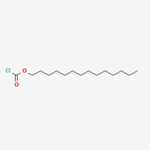 Myristyl chloroformate structure, CAS 56677-60-2