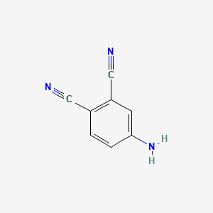 4-Aminophthalonitrile structure, CAS 56765-79-8