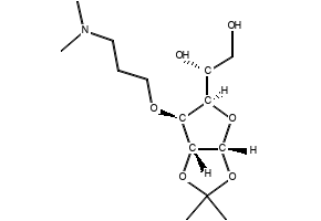 Amiprilose structure, CAS 56824-20-5