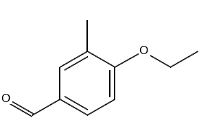 4-Ethoxy-3-methylbenzaldehyde structure, CAS 56917-14-7