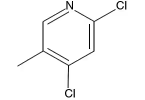 2,4-Dichloro-5-methylpyridine structure, CAS 56961-78-5