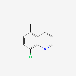 8-Chloro-5-methylquinoline structure, CAS 56961-81-0