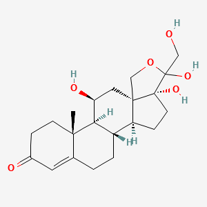 18-hydroxycortisol structure, CAS 81705-06-8