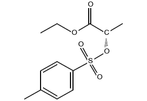 L-(-)-O-Tosyllactic acid ethyl ester structure, CAS 57057-80-4
