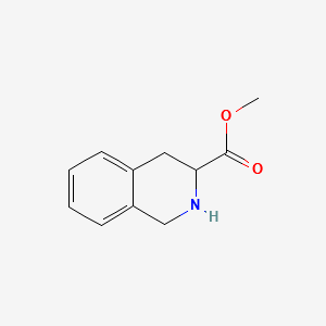 Methyl 1,2,3,4-tetrahydroisoquinoline-3-carboxylate structure, CAS 57060-86-3
