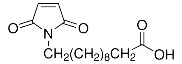 11-Maleimidoundecanoic acid structure, CAS 57079-01-3