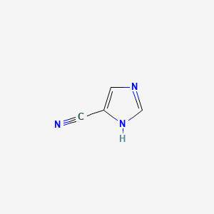 1H-Imidazole-4-carbonitrile structure, CAS 57090-88-7
