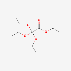 Ethyl triethoxyacetate structure, CAS 57267-03-5