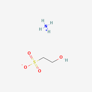 Ammonium 2-hydroxyethanesulphonate structure, CAS 57267-78-4