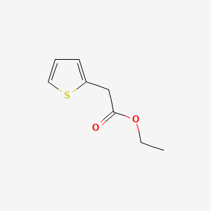 Ethyl 2-thiopheneacetate structure, CAS 57382-97-5