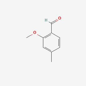 2-Methoxy-4-methylbenzaldehyde structure, CAS 57415-35-7