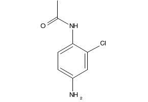 N-(4-Amino-2-chlorophenyl)acetamide structure, CAS 57556-49-7