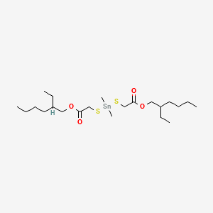 Methyltin mercaptide structure, CAS 57583-35-4