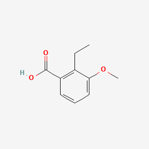 2-Ethyl-3-methoxybenzoic acid structure, CAS 57598-51-3
