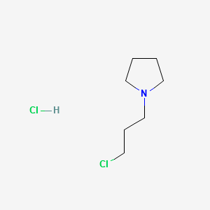 (3-Chloropropyl)pyrrolidine hydrochloride structure, CAS 57616-69-0