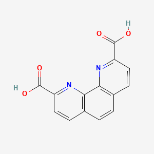 1,10-Phenanthroline-2,9-dicarboxylic acid structure, CAS 57709-61-2