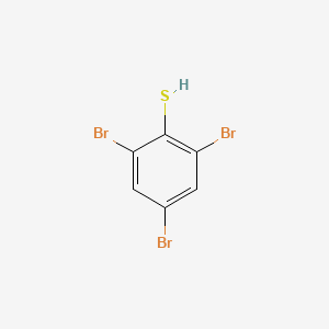 2,4,6-Tribromothiophenol structure, CAS 57730-98-0