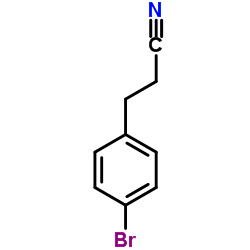 3-(4-Bromophenyl)propionitrile structure, CAS 57775-08-3