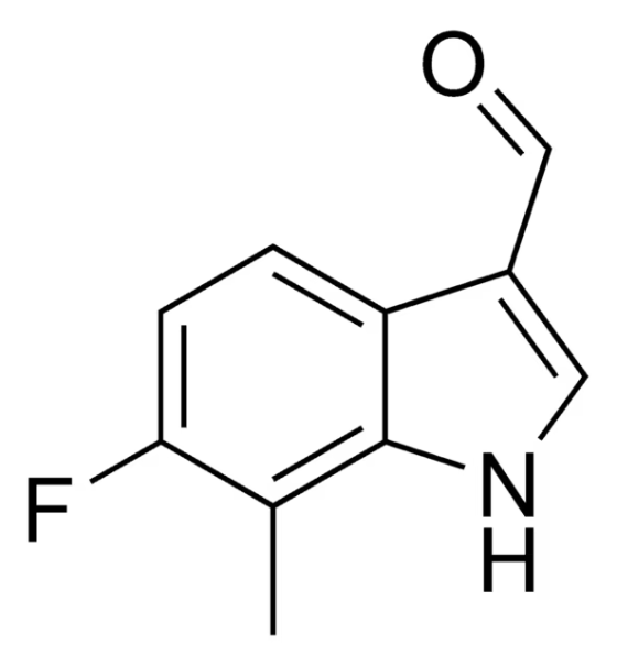 6-Fluoro-7-methylindole structure, CAS 57817-10-4