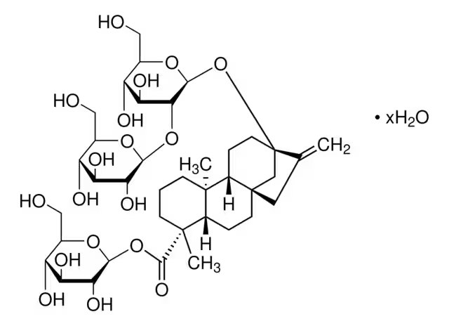 Stevioside structure, CAS 57817-89-7