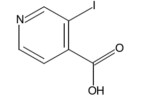 3-Iodoisonicotinic acid structure, CAS 57842-10-1