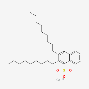 Calcium bis(dinonylnaphthalenesulphonate) structure, CAS 57855-77-3