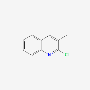 2-Chloro-3-methylquinoline structure, CAS 57876-69-4