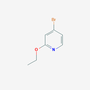 4-Bromo-2-ethoxypyridine structure, CAS 57883-26-8
