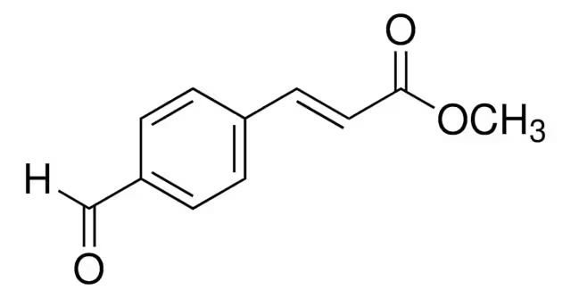 Methyl (E)-3-(4-formylphenyl)acrylate structure, CAS 58045-41-3