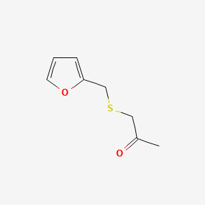 (Furfurylthio)acetone structure, CAS 58066-86-7