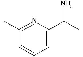 1-(6-Methylpyridin-2-yl)ethylamine structure, CAS 58088-67-8