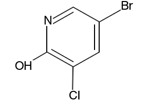 5-Bromo-3-chloro-2-hydroxypyridine structure, CAS 58236-70-7