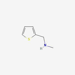 N-Methyl-(2-thienylmethyl)amine structure, CAS 58255-18-8