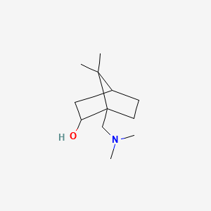 10-Dimethylaminobornan-2-exo-ol structure, CAS 58256-43-2