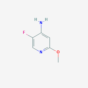 5-Fluoro-2-methoxy-4-pyridinamine structure, CAS 58381-05-8