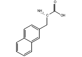 3-(2-Naphthyl)-L-alanine structure, CAS 58438-03-2
