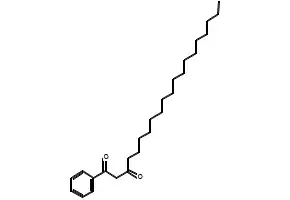 Stearoylbenzoylmethane structure, CAS 58446-52-9