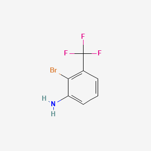 3-Amino-2-bromobenzotrifluoride structure, CAS 58458-10-9