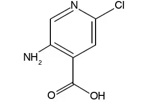 5-Amino-2-chloropyridine-4-carboxylic acid structure, CAS 58483-95-7