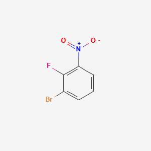 3-Bromo-2-fluoronitrobenzene structure, CAS 58534-94-4