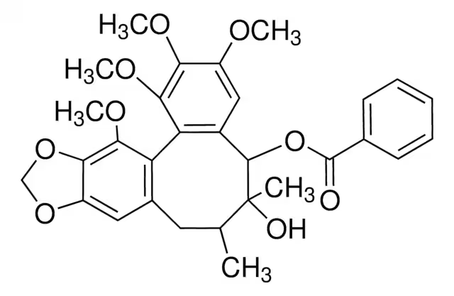Schisantherin A structure, CAS 58546-56-8