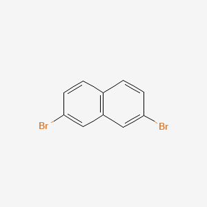 2,7-Dibromonaphthalene structure, CAS 58556-75-5
