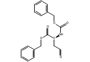 Benzyl 4-oxo-2-(S)-[[(phenylmethoxy)carbonyl]amino]butanoate structure, CAS 58578-45-3