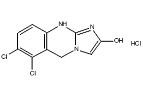 Anagrelide hydrochloride structure, CAS 58579-51-4