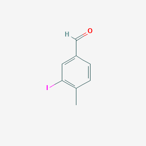3-Iodo-4-methylbenzaldehyde structure, CAS 58586-55-3