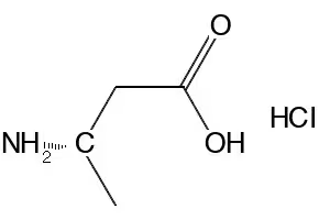 L-beta-Homoalanine hydrochloride structure, CAS 58610-41-6