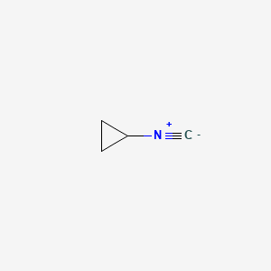 Cyclopropyl isocyanide structure, CAS 58644-53-4