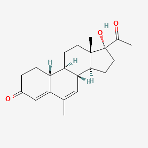 Nomegestrol structure, CAS 58691-88-6