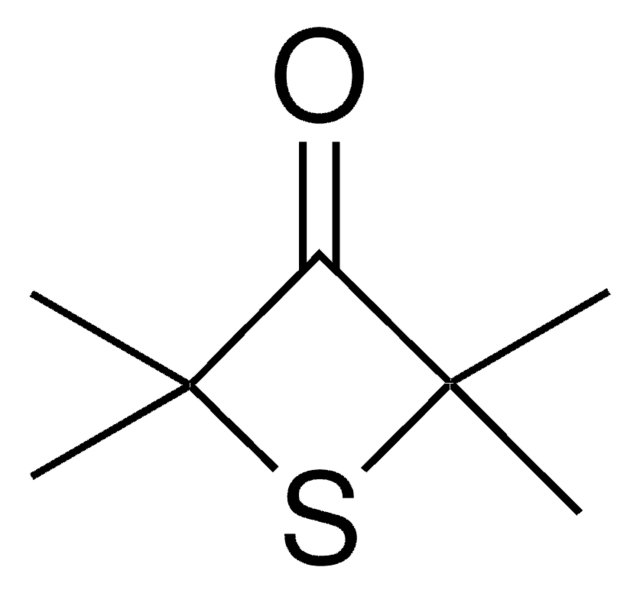 2,2,4,4-Tetramethyl-3-thietanone structure, CAS 58721-01-0