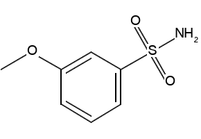 3-Methoxybenzenesulphonamide structure, CAS 58734-57-9